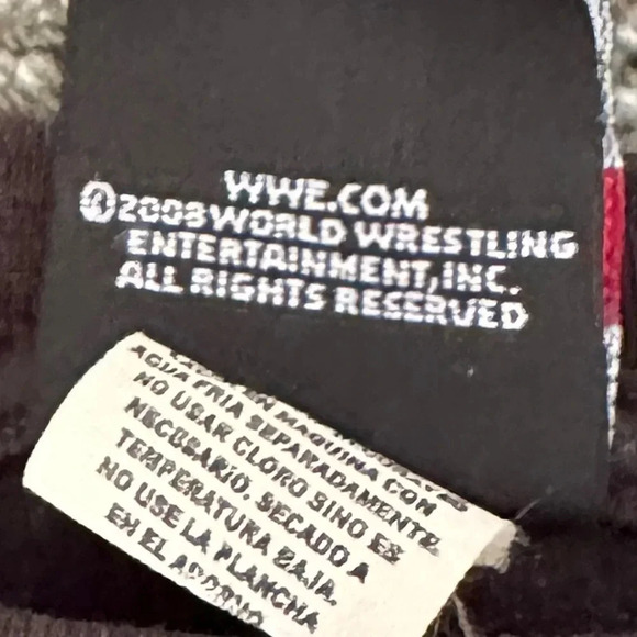 2008 WWE RAW Long Sleeve Tshirt Bautista Men’s Md - Picture 5 of 6